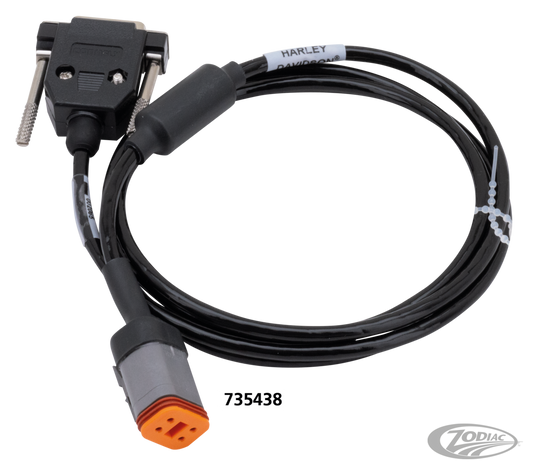 DIAG4BIKE repl 4pin J-1850 adapter cable For Harley-Davidson