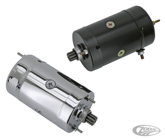 Starter motor Hitachi type chrome For Harley-Davidson