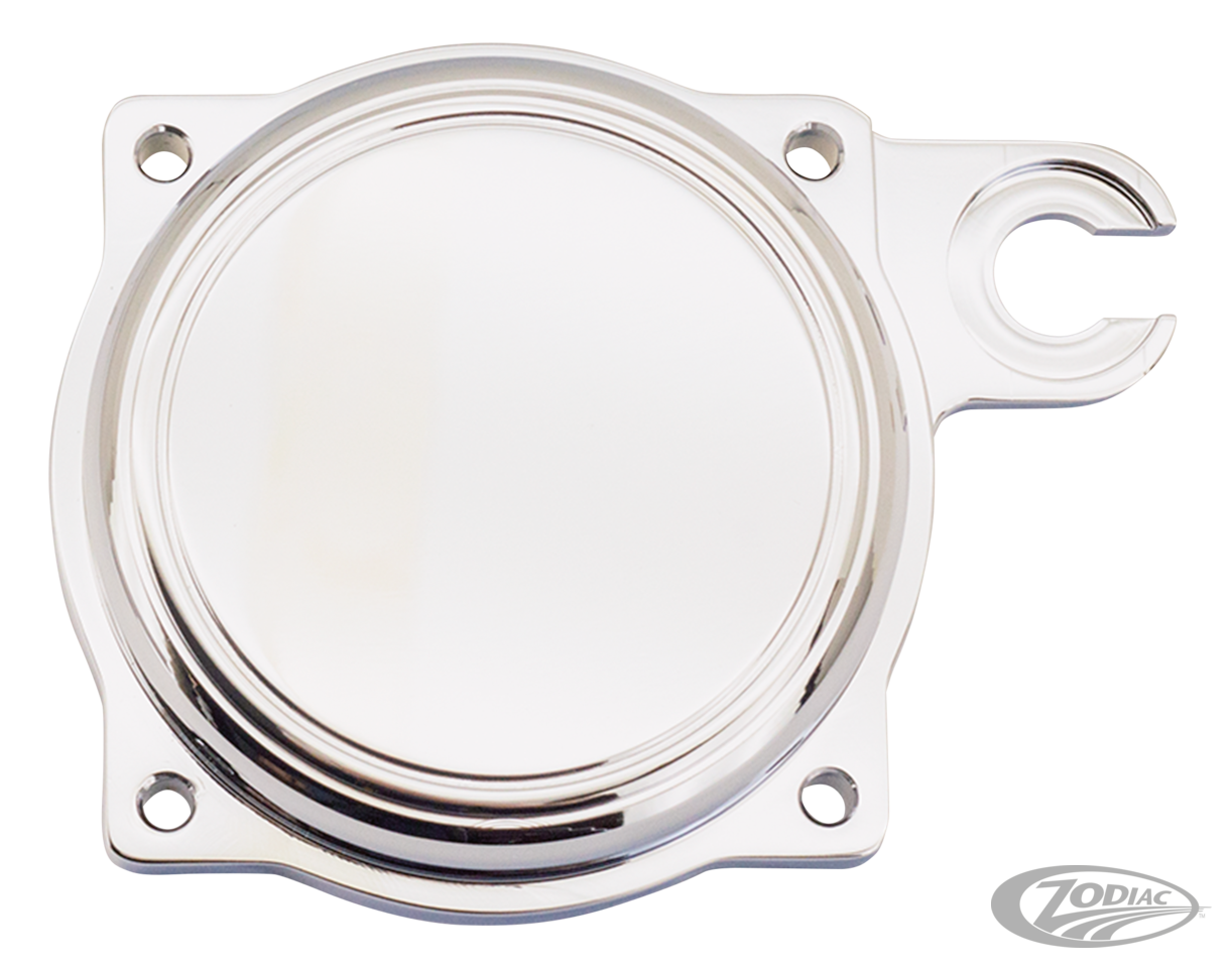 chr billet CV top cover w/ bracket For Harley-Davidson