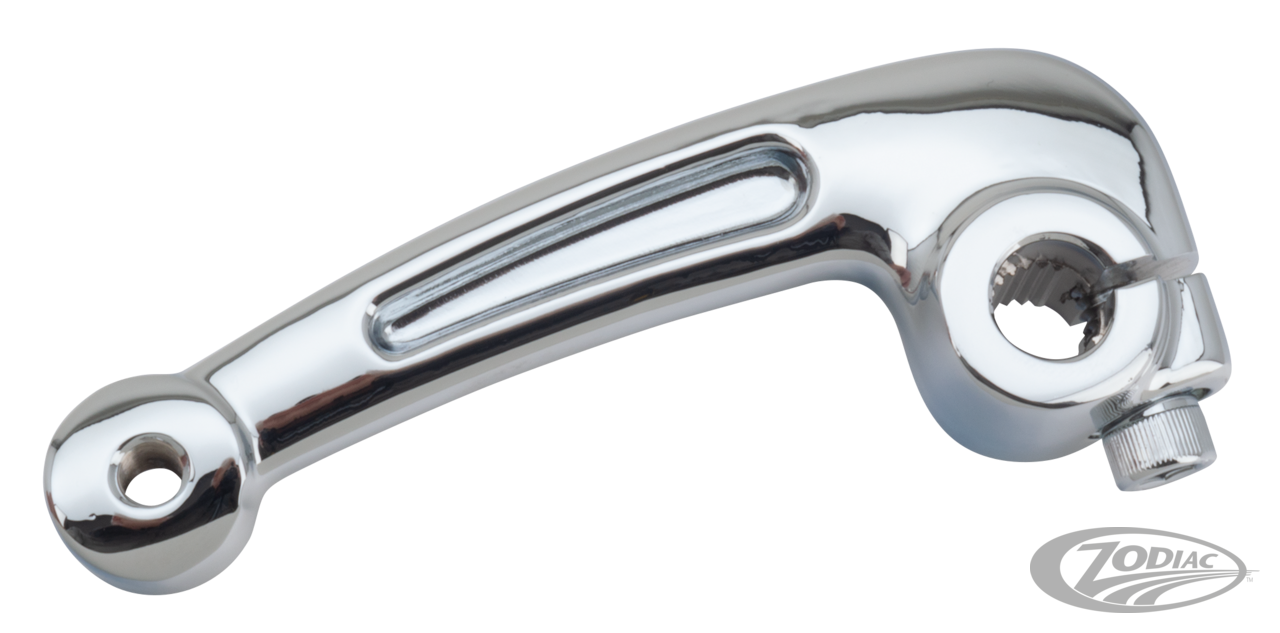 Chrome shifter lever XL04-up midmount For Harley-Davidson