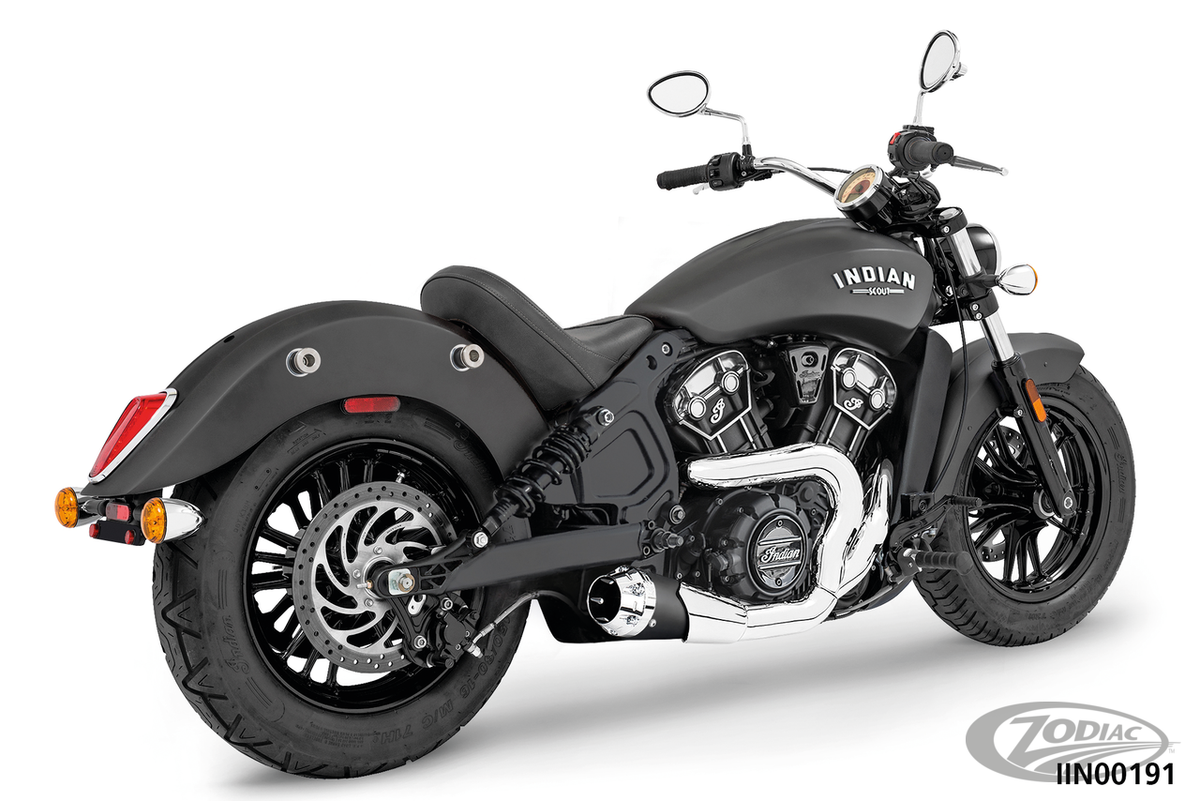 US OUTLAW LOW 2-1 COMBO CH SCOUT14-UP For Harley-Davidson