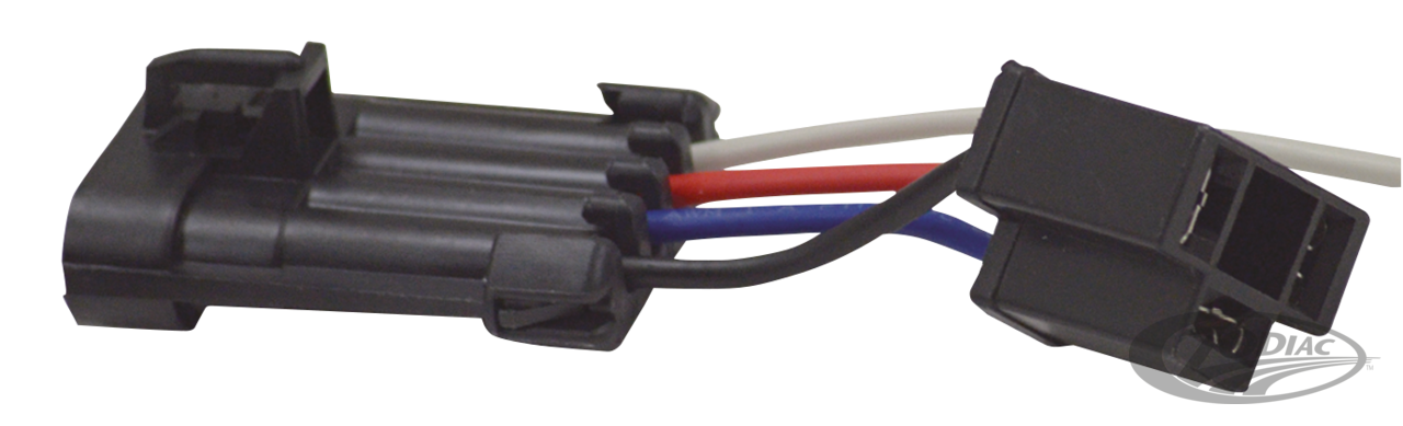 Vision X H4 to Delphi connector For Harley-Davidson