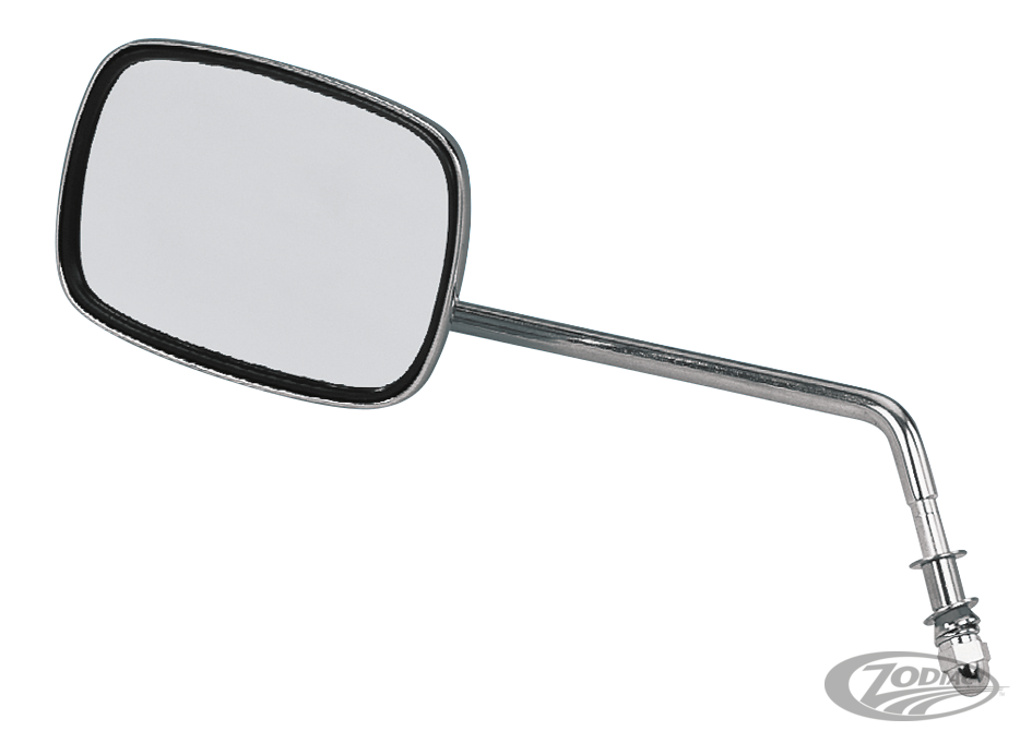 GZP Mirror with short stem Left For Harley-Davidson