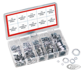 Assort. tray chrome plated int. lockwash For Harley-Davidson