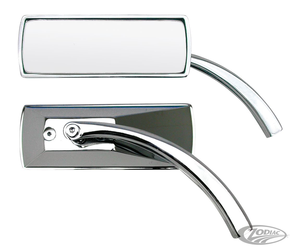 GZP Slim Line Radial stem mirror For Harley-Davidson