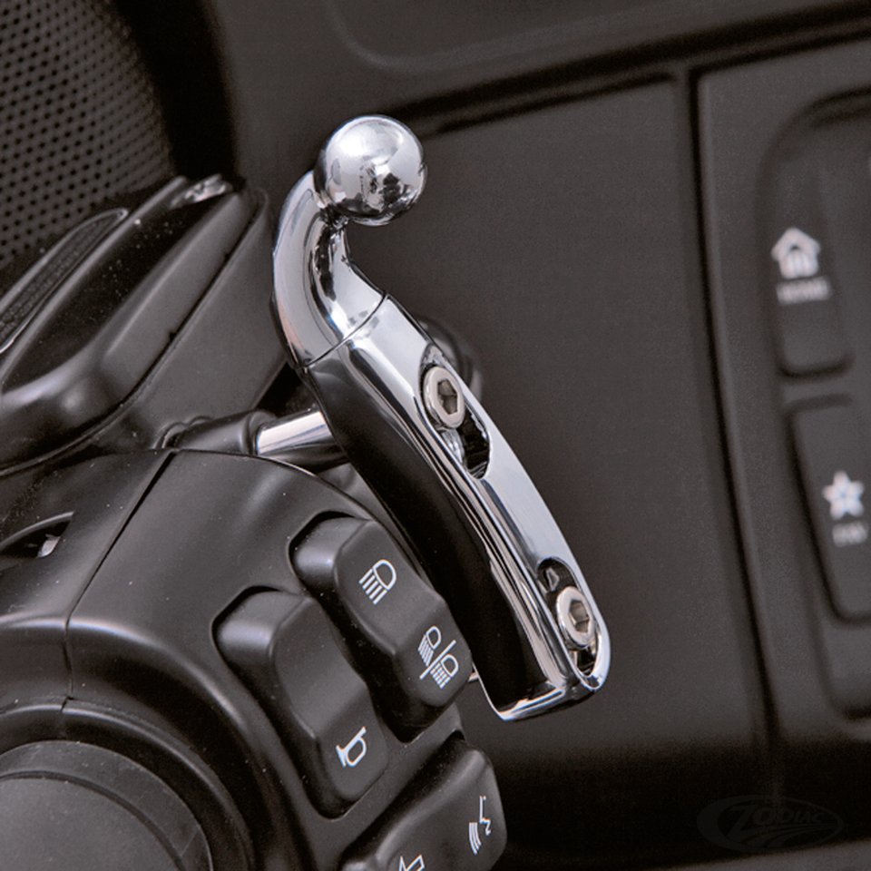 Perch Mount Chrome For Harley-Davidson