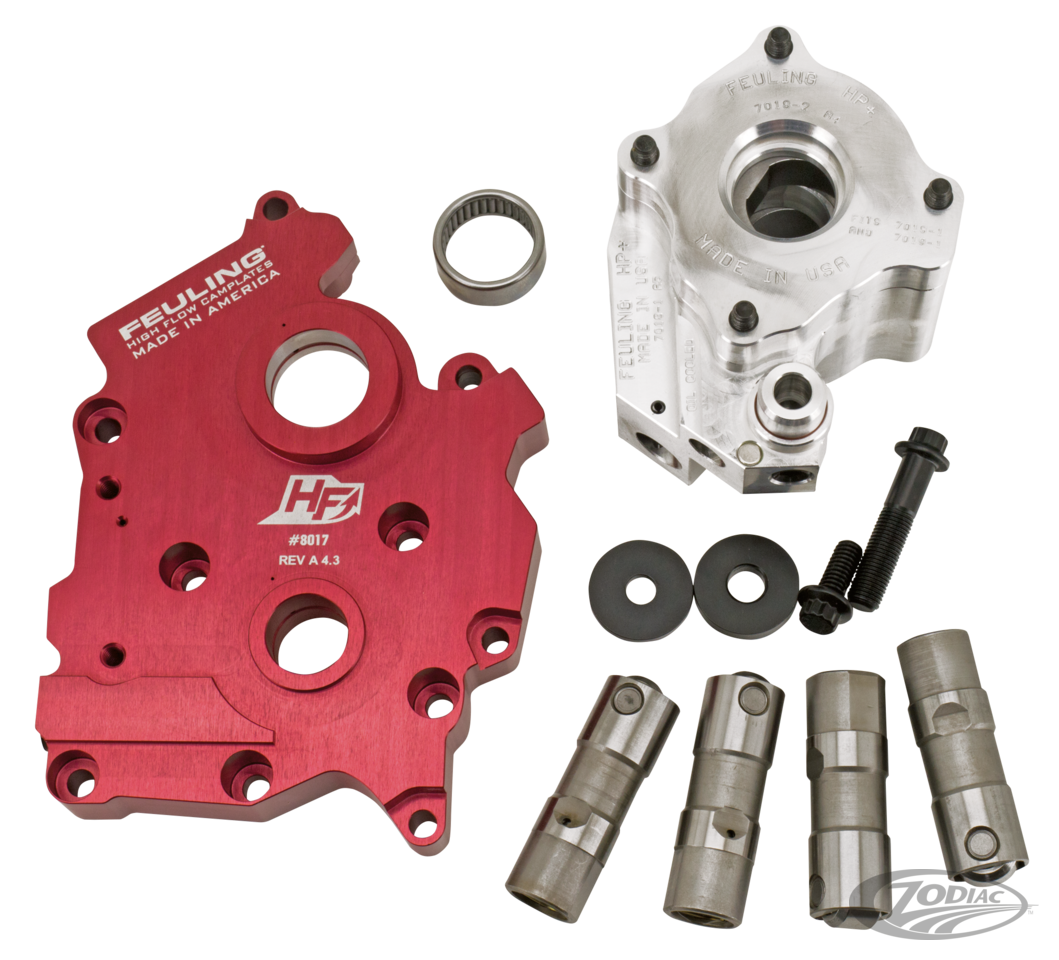 HP+ oil pump w/camplate ME17-UP oil cld For Harley-Davidson