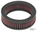 K&N airfilter element 45cu/74cu 41-66 For Harley-Davidson