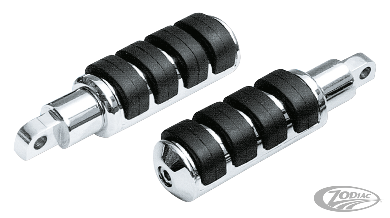 GZP ISO pegs large male 1" extended For Harley-Davidson