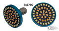 Torch HD Trn Sig LED insert 2" white/amb For Harley-Davidson
