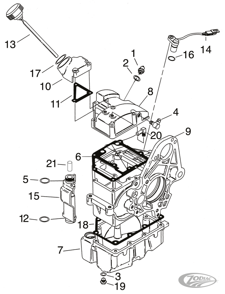 Neutral Switch 59-64, 73-79 + 5 s For Harley-Davidson