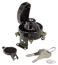 GZP Ignition switch 5-post Black For Harley-Davidson