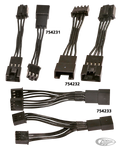 3-Pin Wiring Extensions For Harley-Davidson