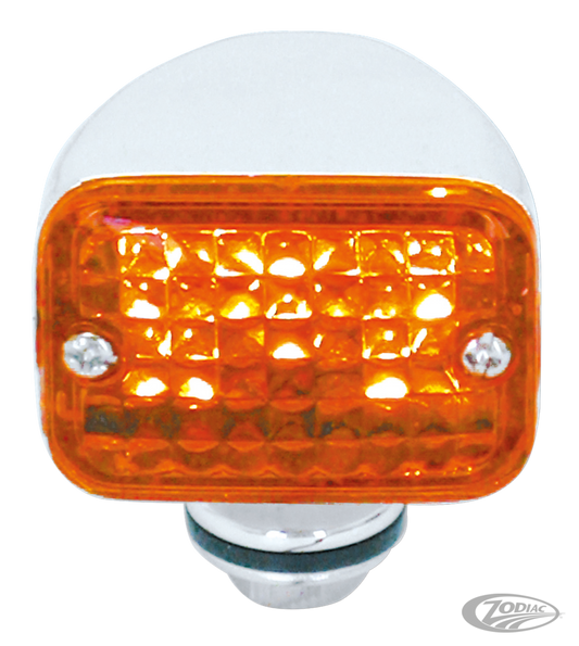 GZP Mini Baron light amber LED For Harley-Davidson