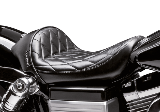 LePera Stubs Cafe FXD06-17 diamond seat For Harley-Davidson