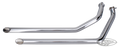 Chr Radii drag pipes FXE71-84 slash cut For Harley-Davidson