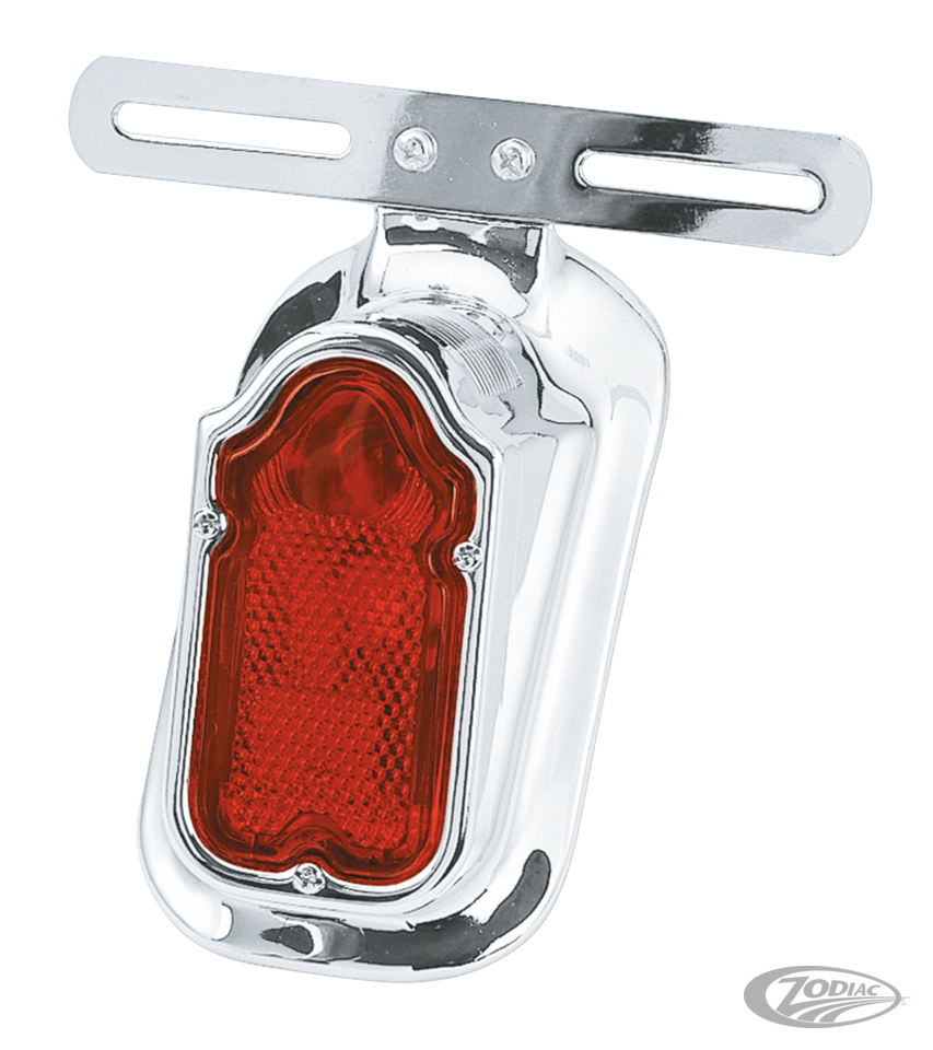 GZP Tombstone Taillight assy 40-54 For Harley-Davidson