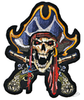 PIRATE CAPTAIN 6,5" X 5" For Harley-Davidson