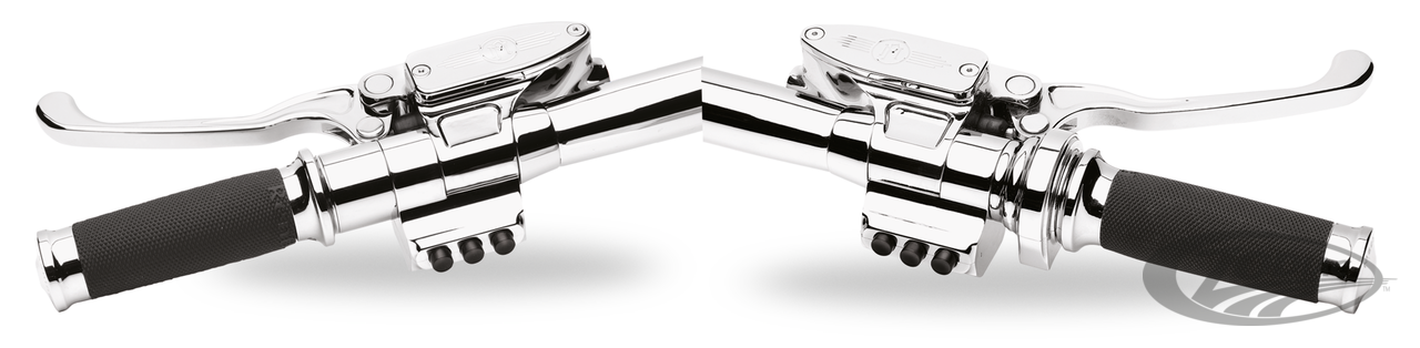 PM Fat bar spacer left for cable For Harley-Davidson