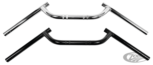 7/8" Cafe Racer Clubman Ace Bar BLK For Harley-Davidson