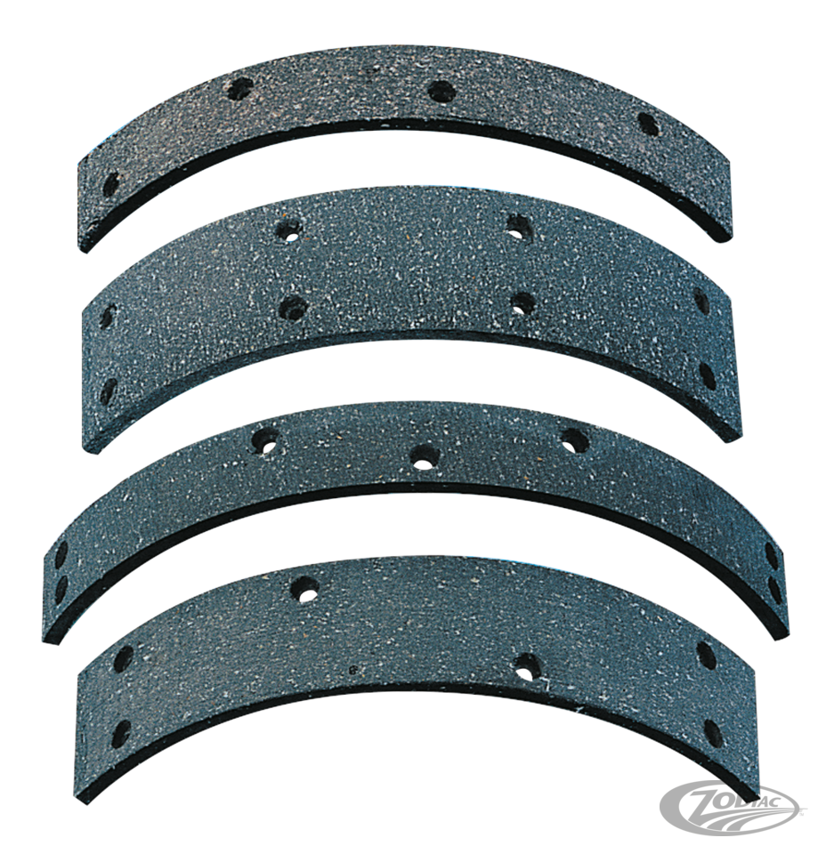 GZP Brake lining set asb. free 5 hole 38 For Harley-Davidson