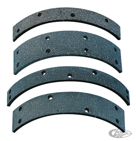 GZP Brake lining set asb. free 5 hole 38 For Harley-Davidson