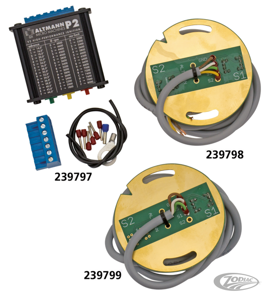 Altmann P2 single/dual fire ign. system For Harley-Davidson