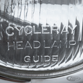 Cycle Ray Springer headlight all Black For Harley-Davidson