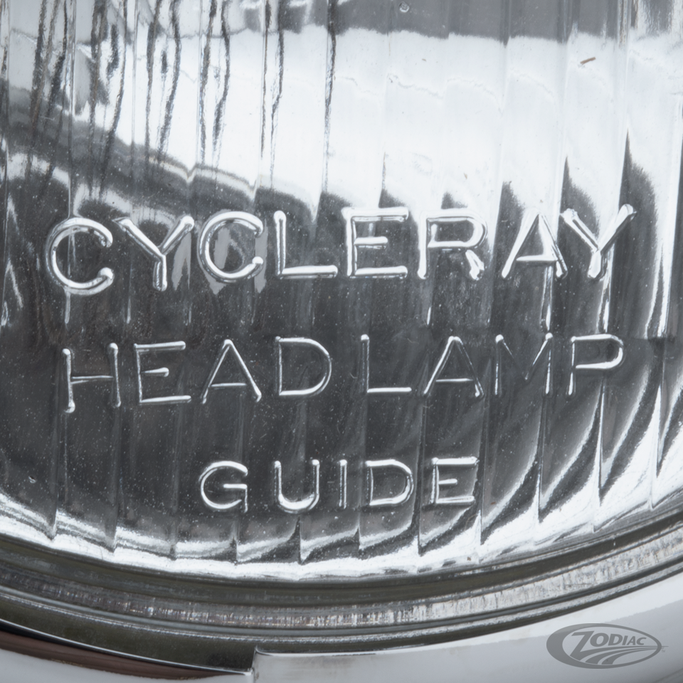 Cycle Ray Springer headlight all Black For Harley-Davidson