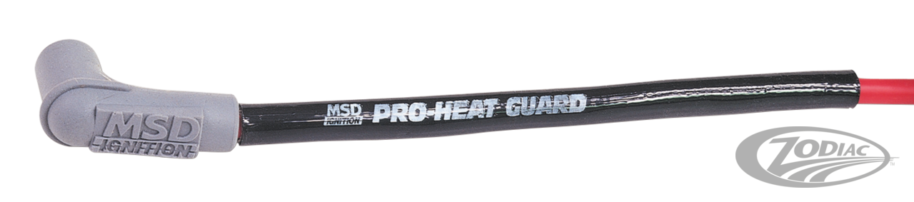 MSD 25-ft Pro-Heat guard, black For Harley-Davidson