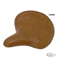 Solo saddle brown with mounting kit For Harley-Davidson