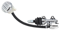 GZP Chr rear m/c w/reservoir XL07-13 For Harley-Davidson
