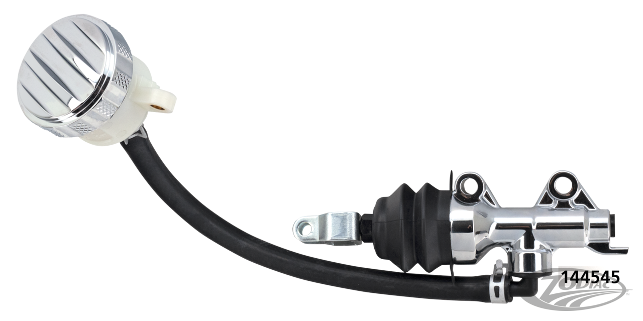 GZP Chr rear m/c w/reservoir XL07-13 For Harley-Davidson