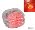 GZP LowPro H-D LED taillight clear lens For Harley-Davidson