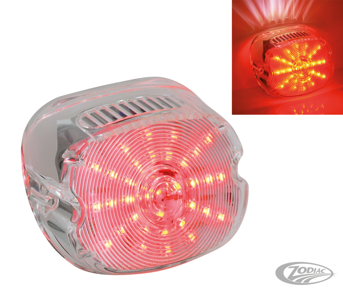 GZP LowPro H-D LED taillight clear lens For Harley-Davidson