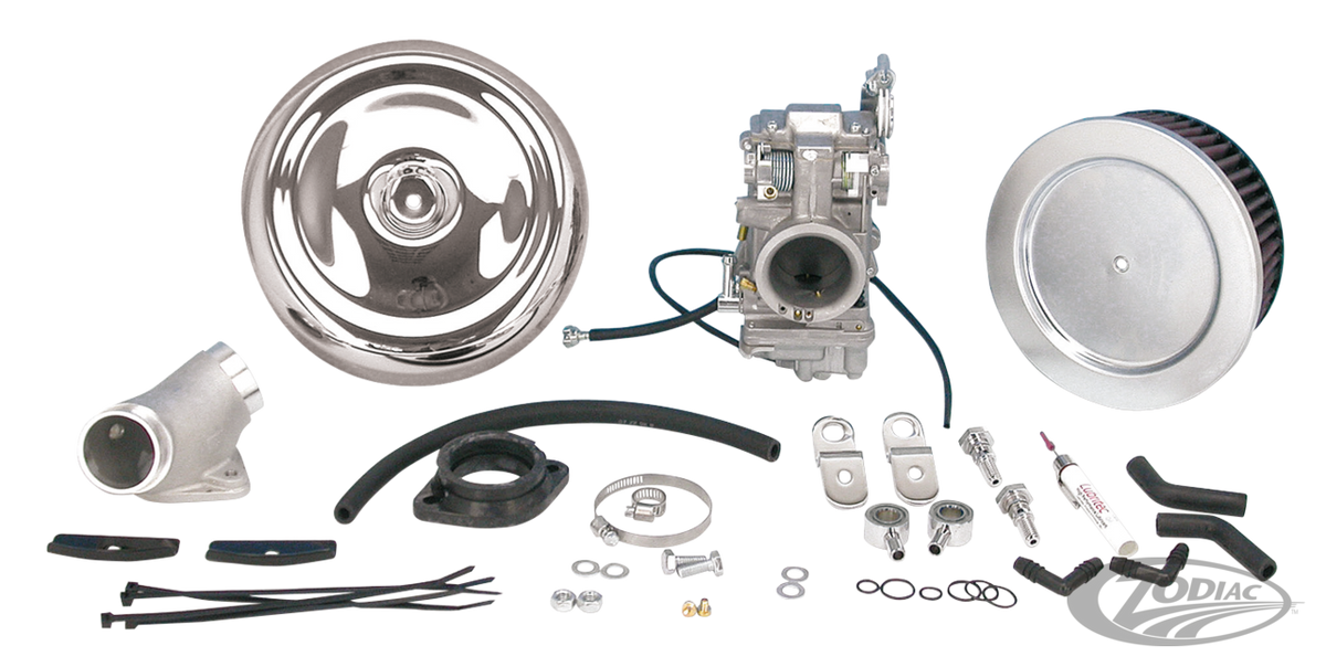 Mikuni HSR45 Carb.kit w/o manifold 84-9 For Harley-Davidson
