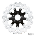 STX Front Disc, Black carrier 2000-UP For Harley-Davidson