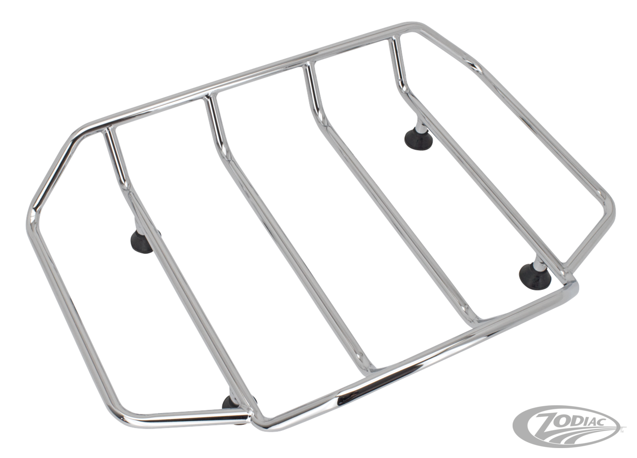 GZP Chrome Tour pak luggage rack For Harley-Davidson