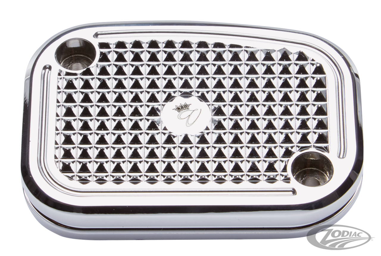 DMND M/C CVR HYDR CLUTCH CHR FLH/T17-UP For Harley-Davidson