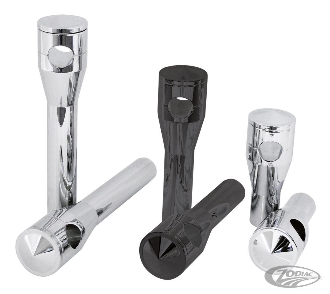 GZP Custom Detonator chrome 4" risers For Harley-Davidson