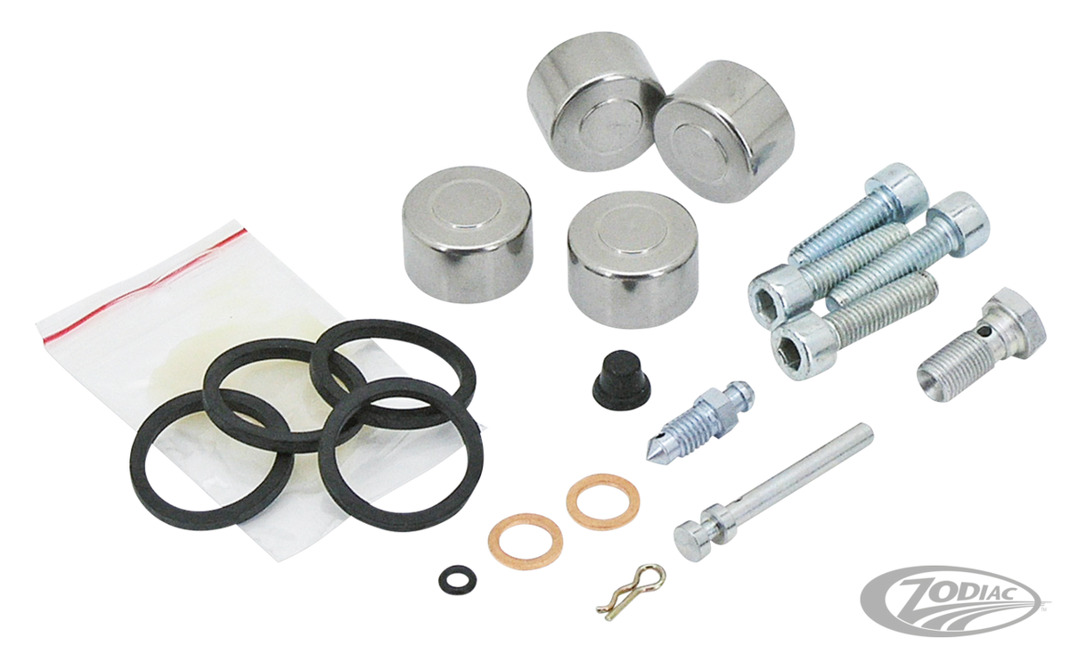 Repair kit for Beringer 4-piston caliper For Harley-Davidson