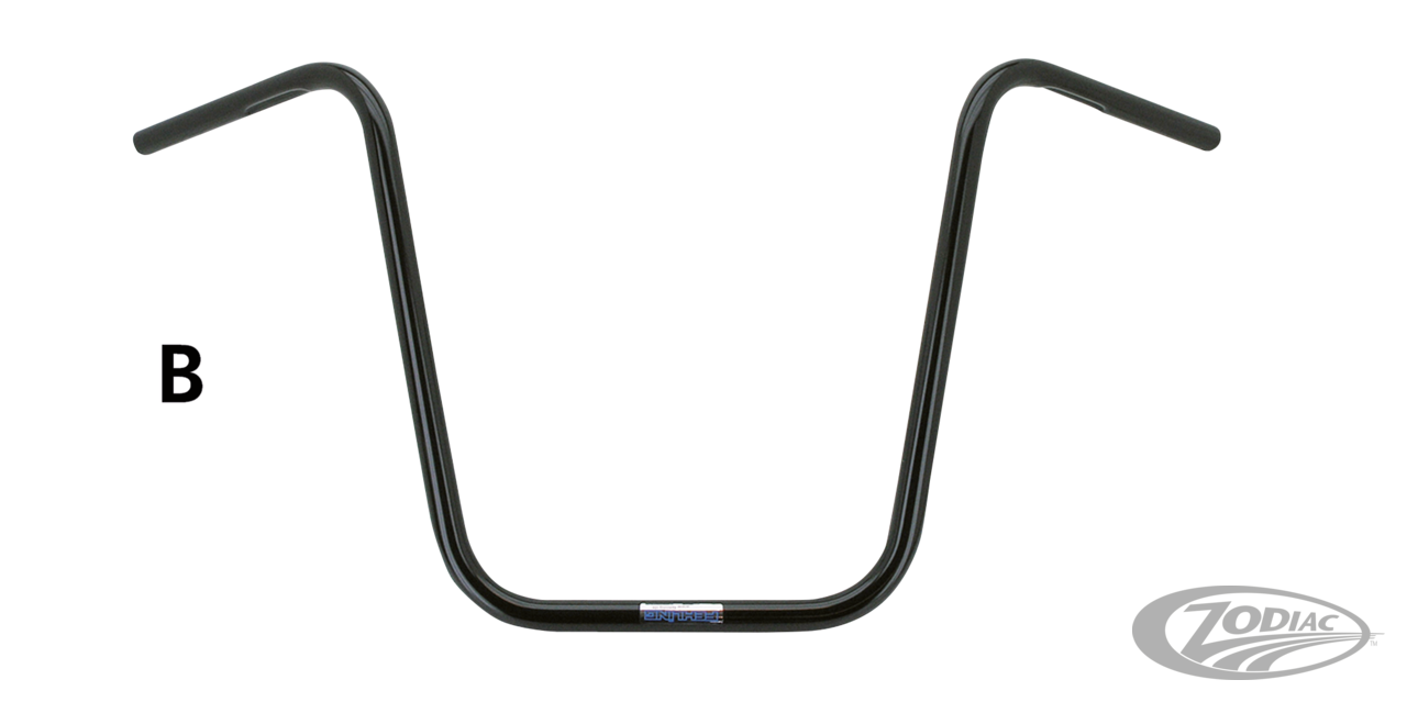 Apehanger "X-High" H=460mm  82-up Black For Harley-Davidson