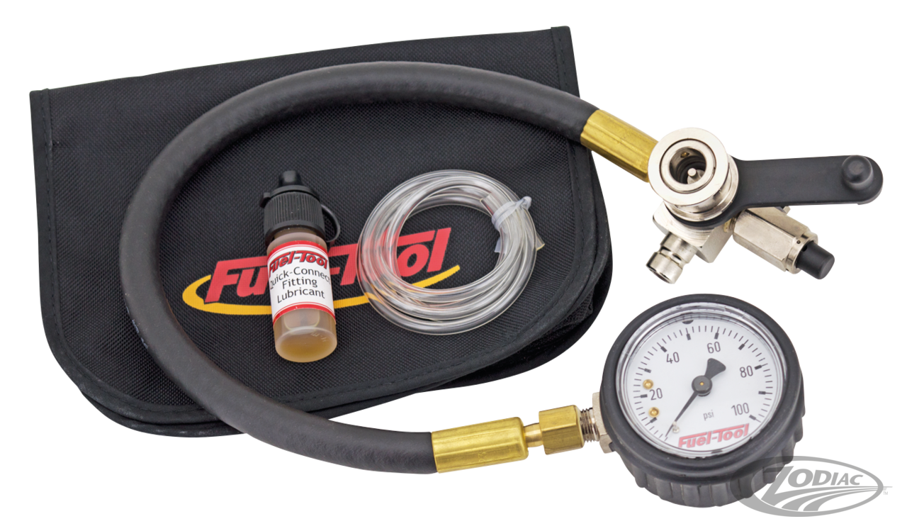 Fueltool Premium fuel pressure Gauge For Harley-Davidson