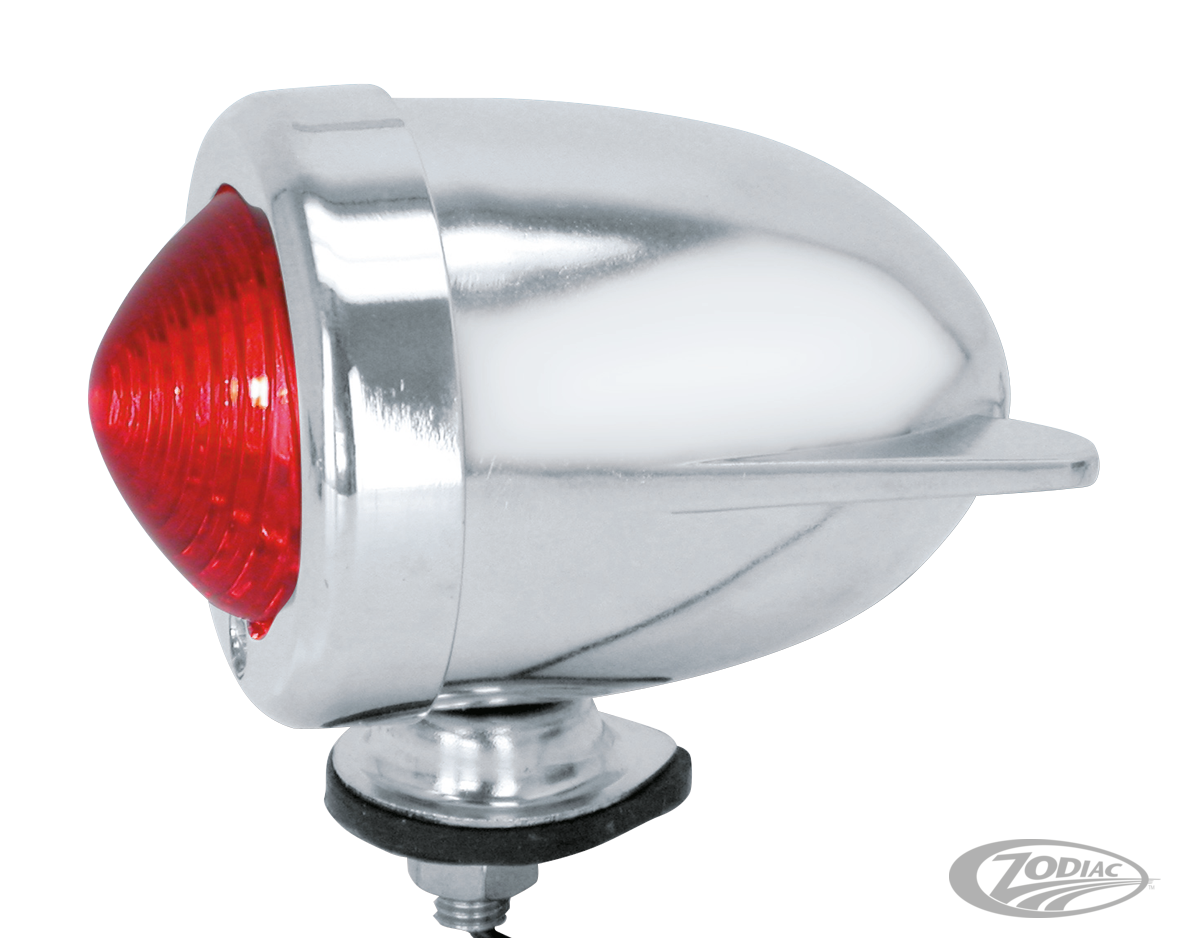 GZP Bullet light winged red For Harley-Davidson