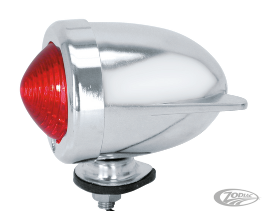 GZP Bullet light winged red For Harley-Davidson