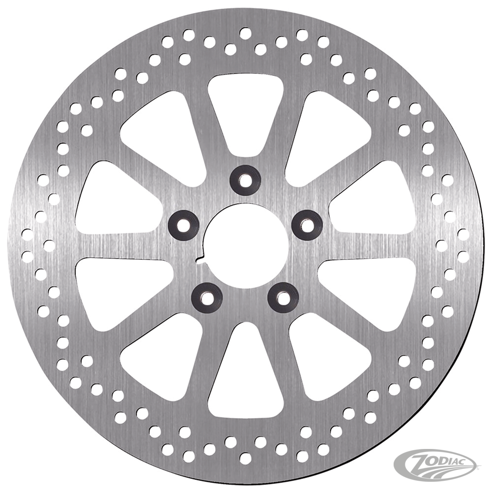 SBS 1 piece Brake disc 11,8"/300mm 2,22" For Harley-Davidson
