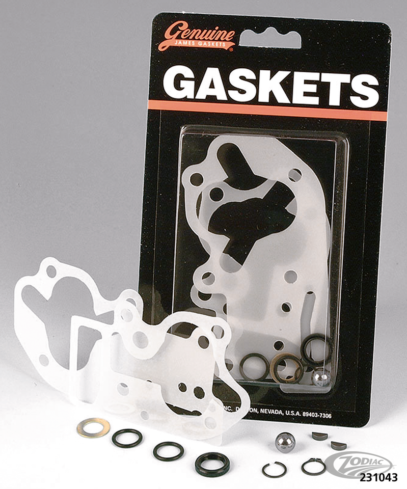 Oil pump gasket kit BT81-91 MYLAR For Harley-Davidson