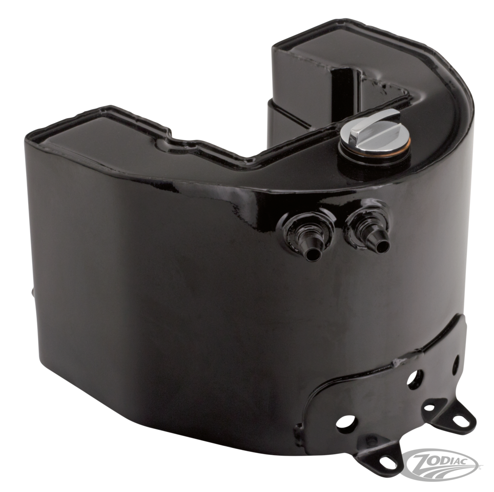 Oil tank OEM style BT38-57, black For Harley-Davidson