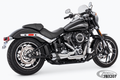 US OUTLAW LOW 2-1 COMBO CH ST18-UP For Harley-Davidson