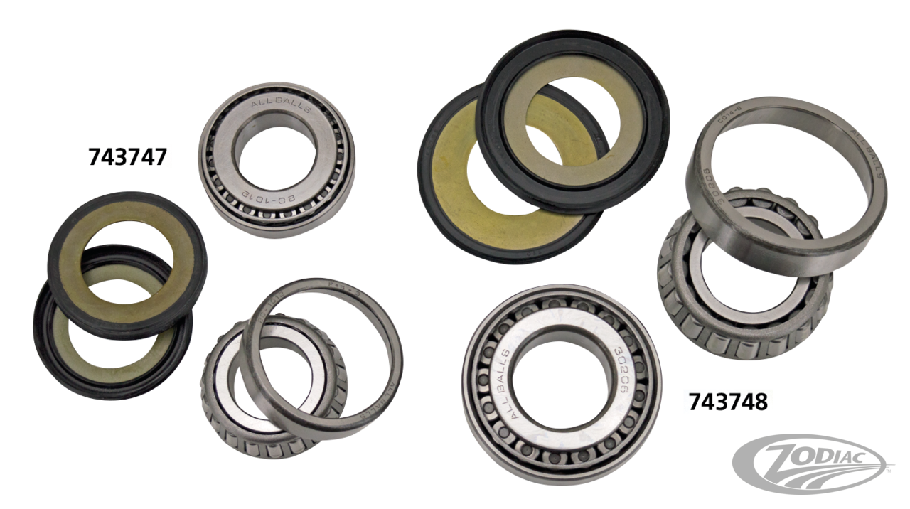 Steering bearing & seal kit BT49UP+XL82 For Harley-Davidson